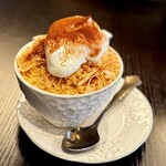 TechCafé - 大内山牛乳とアッサムのロイヤルミルクティーのかき氷