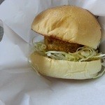 つむぐ食堂 - 【再訪】コロッケバーガー　250円