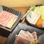 黒豚しゃぶしゃぶ あじと - 