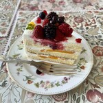北浜レトロ - 2026.6.11  山盛りベリーショートケーキ