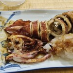 青柳 - いか焼き