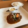 洋風食卓れべる - れべるプレート(ハンバーグ・豚肉の赤ワイン煮・じゃがいものグラタン)