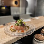 A Delicious Service - 鮮魚のカルパッチョ