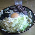 渡辺うどん - 肉玉うどん大