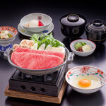 ガーデンレストラン 人形町 今半 - 料理写真:すき鍋膳