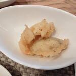 ブッフェダイニングシェフズレシピ - 「夏野菜と海老、ズッキーニの天ぷら」