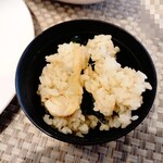 ブッフェダイニングシェフズレシピ - 「若芽と帆立の手ごね寿司」