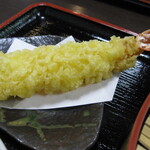 武家屋敷の茶屋 - 大きなえび天　