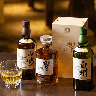 希少ウイスキーと銘酒のマリアージュ