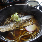 和寒雪割そば - にしんそば850円