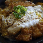和寒雪割そば - かつ丼650円