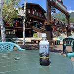 山麓駅ショッピングコーナーかもしか - 冷たいコーヒー