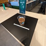 スターバックスコーヒー - Short アイスOneMoreコーヒー（グラス変更、無脂肪乳追加、ハチミツ追加全て無料）