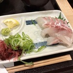 鯛めし もとやま - ◉ 真鯛の刺身