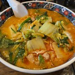 東京おぎくぼラーメン ゑびすや - ピリ辛にんにくラーメン