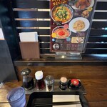 東京おぎくぼラーメン ゑびすや - カウンター席