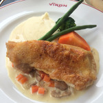 ブラッスリー・ヴィロン - ランチ  チキンソテー キノコクリームソース