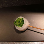 くら羅 - 料理写真:三つ葉のキス巻き