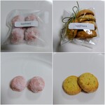 kashiwa - 苺のスノーボールクッキー　（4個）
　　　　アールグレイとオレンジのクッキー
　　　　　　　　　　　　　（５枚）