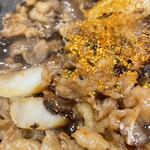 吉野家 - 牛鉄板焼肉定食(954円)とお新香(162円)
