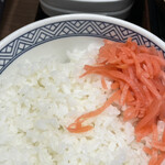 吉野家 - 牛鉄板焼肉定食(954円)とお新香(162円)