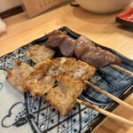 焼鳥ザク - ダルムと砂ずり｡
