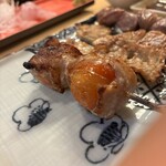 焼鳥ザク - ベーコンとトマトのほにゃらら｡