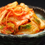 博多もつ鍋 大山 - これはキムチです。