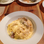 HUTAN - シェフおまかせパスタ
「カルボナーラ」
絶妙な塩加減にニッコリ！

今度はお酒の締めで頂こう！