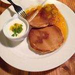 HUTAN - 相方のパンケーキ
「マンゴーパンケーキ」
ヨーグルトが絶妙！
