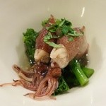 右江田 - ホタルイカと菜の花