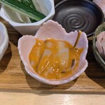 天ぷら・あて巻き そばいち - イカの塩辛