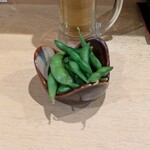 天ぷら・あて巻き そばいち - お通し 300円