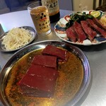 新宿焼肉 ホルモンいのうえ - レバー！