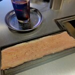 新宿焼肉 ホルモンいのうえ - 上ホルモン(焼く前)
