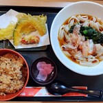 穂なみ - Aセット・冷やきしめんで。