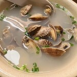 にほん酒や はが音 - アサリ酒蒸し