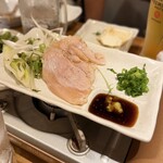 大衆とり酒場 とりいちず - 鶏生ハム刺し٩( ᐛ )و