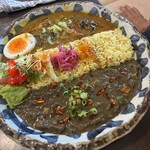 カフェハルアキダヨリ - 美しい盛り付け　味も最高でした。