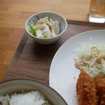madomado cafe - 分かりにくいけど、チキン南蛮