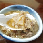 らーめん 壱番 - 牛筋煮込
