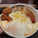 松のや - 料理写真:チーズうまトマ超厚切りリブロースかつ