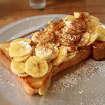 キッチン＆コーヒーCACTUS - バナナトースト
