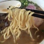 麺屋 菜々兵衛 - 【2015年03月】煮干とんこつラーメンの麺アップ。
