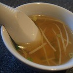 大連 - 中華定食（スープ）
