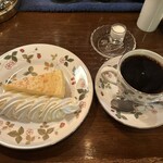 高山珈琲 - ニューヨークチーズケーキセット