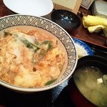 蕎麦 やすたけ - 名物カツ丼