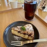 食堂とカフェ つくる - 料理写真:チズケキと愛す娘ヒー
