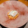 日本のイタリア料理店 sai - 三河湾　鱧　炭火焼き　フルーツトマト　万願寺唐辛子　龍の瞳