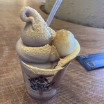 おとぎの蔵 豆の樹 - 料理写真:あんソフト